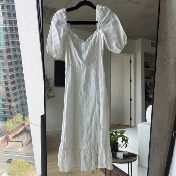 Reformation Belgium Linen Midi Dress - Picture 2 of 5